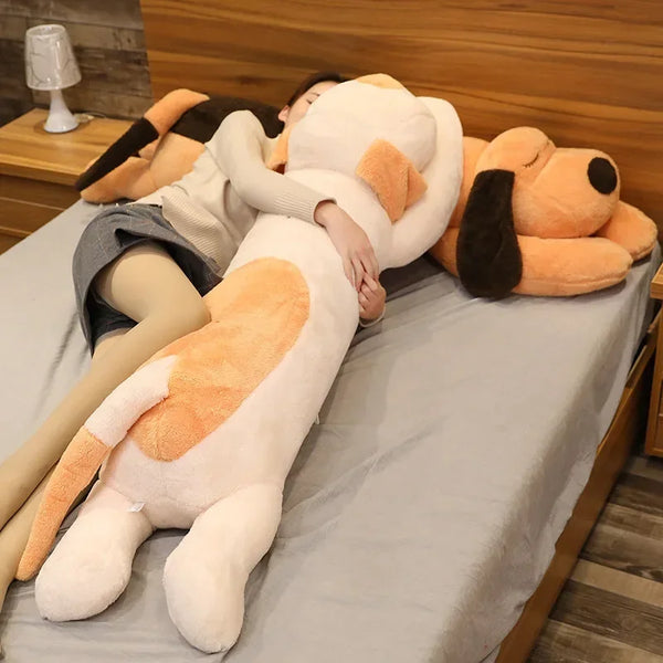 Papa Dog Long Cat Cute Plush Toy Men and Women Models Sleeping Big Stuffed Animal