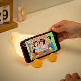 Duck Rechargeable LED Night Light Pat Silicone Lamp Bedside