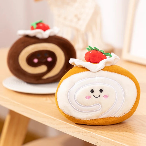 Simulation Colorful Cake Plush Pillow Toys Cushion