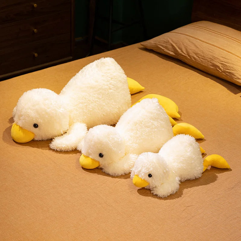 Cute Cartoon Anime Party Pose Yellow Duck Stuffed Toy Kawaii Duck Children's