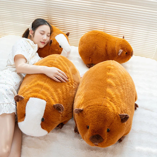 4 Sizes Cute Real life Guinea Pig Plush Toy Doll Kawaii Piggy Doll Stuffed Toys Simulation Animal Pillow Lovely Birthday Gift