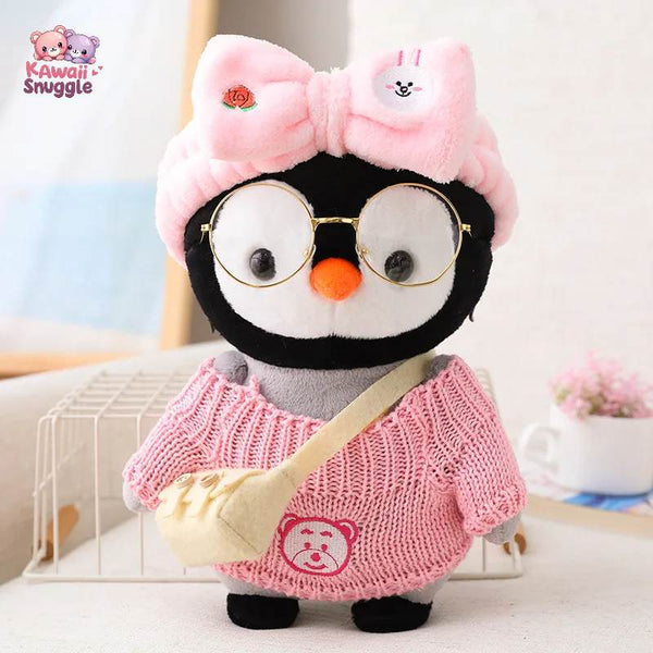 Cartoon Cute Dress Up Penguin Plush Toy