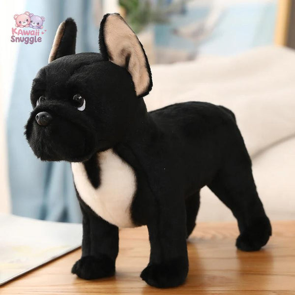 Snuggle Buddies: French Bulldog Tibetan Mastiff Plush Duo