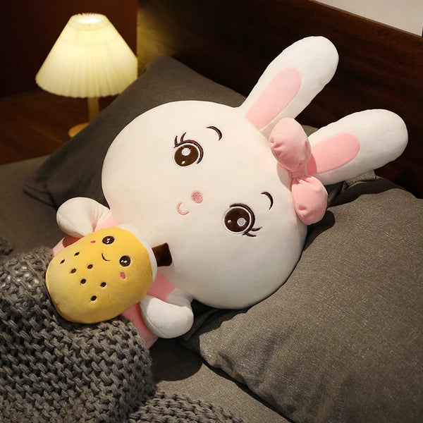 A Bunny with a Boba Twist
