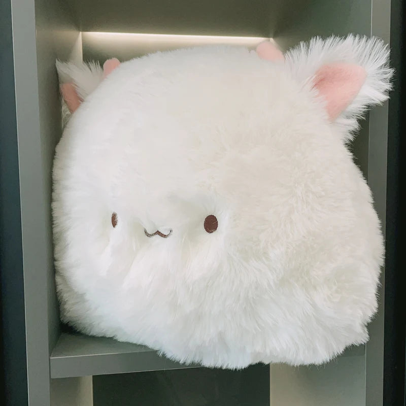 Cartoon Fat Round Cat Plush Toy – Chubby Kitty Pillow for Kawaii Decor and Gifts