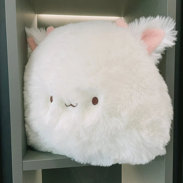 Cartoon Fat Round Cat Plush Toy – Chubby Kitty Pillow for Kawaii Decor and Gifts