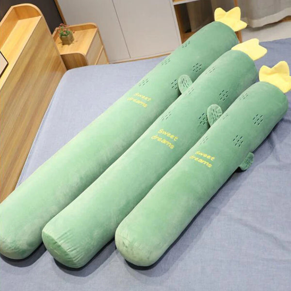 Cylindrical Pillowcase Cute Fruits Soft Long Pillowcase Neck Pillow Cover Sofa Backrest Home