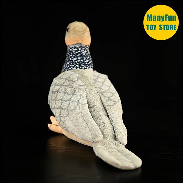 Lifelike Spotted Dove Plush Toy – A Feathery Friend with a Cozy Touch