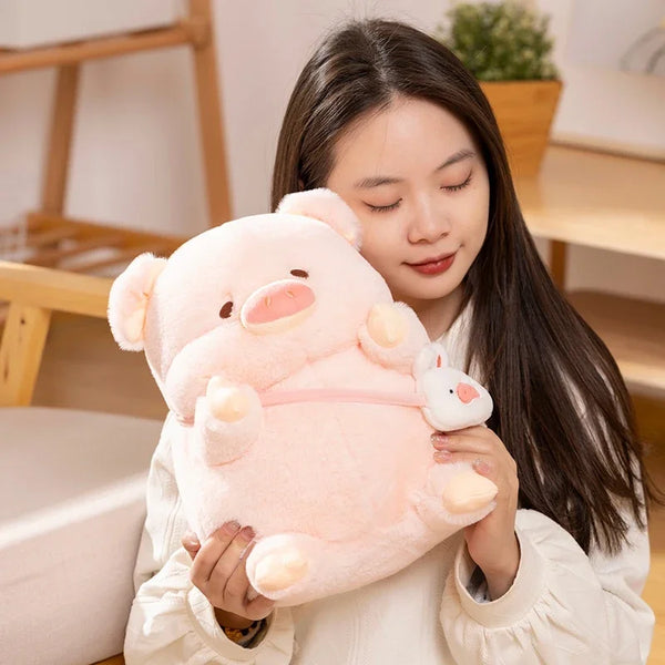 Funny Pig Doll Plush Toy – The Sleepy Snuggle Buddy Every Girl Deserves