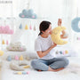 Cute Cloud Moon Rain Drops Plush Toys Wall Hanging – A Whimsy of Weather and Wonder