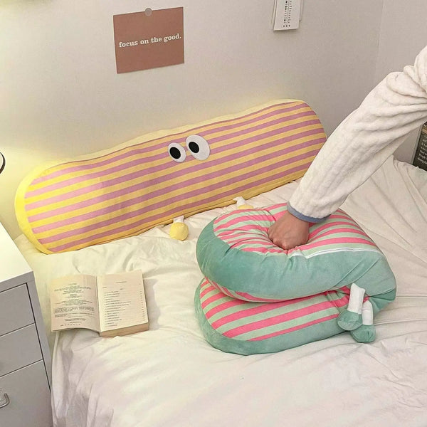Cartoon Long Body Pillow for Side Sleeping