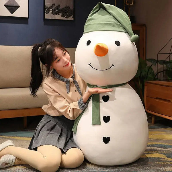 Embrace Winter Magic with the Snowman Plush Toy