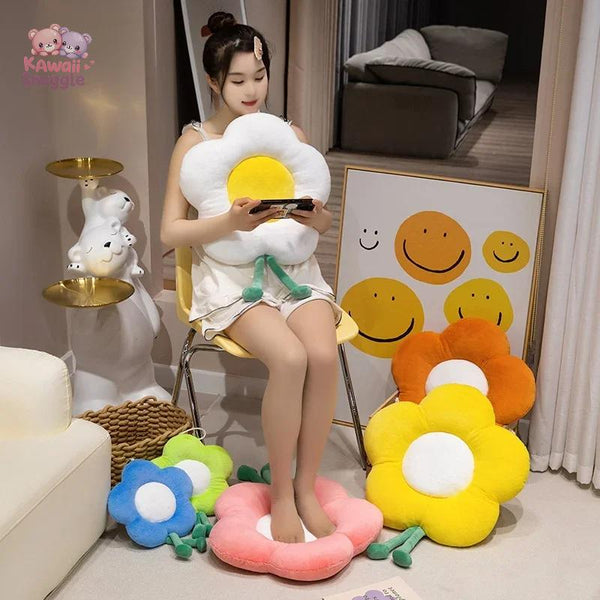 Kawaii Sunflower Plush Toy – A Cozy Bloom of Joy!