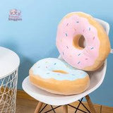 Candy Colors Donut Plush Pillow: A Sweet Seat for Your Kids Kawaii Snuggle