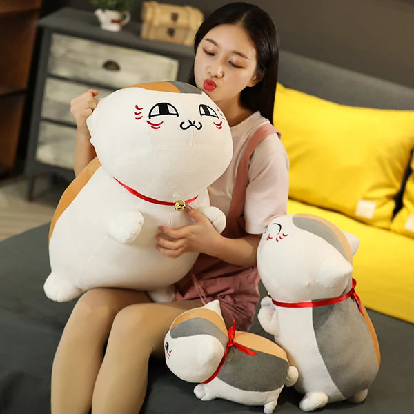 Japan Anime Character Madara Natsume Cat Stuffed Animal Cartoon Plush Toy Pillow