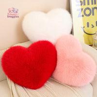 Long Plush Heart Stuffed Pillow: A Loveable Gift for Any Occasion Kawaii Snuggle