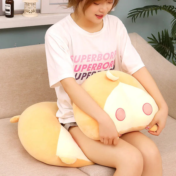 Shiba Inu Ass Peach Mat Cat Butt Plush Pillow Pig Cushion Sofa Stuffed Dog