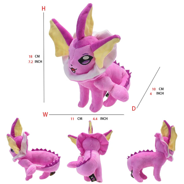 Leafeon Vaporeon Glaceon Sylveon Plush Toys – Where Fantasy Meets Cuddles