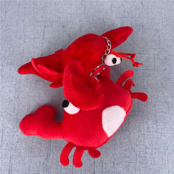 Red Crab Plush Toy – A Pocket-Sized Pal from the Deep