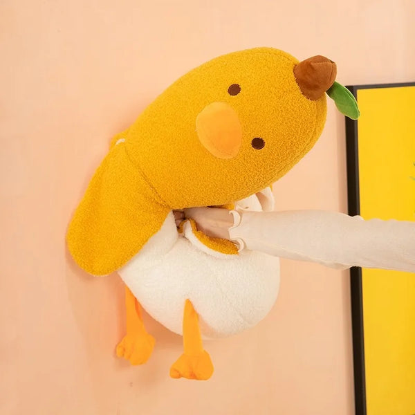 Banana Friend Duck Cute Banana Throw Pillow Plush Toy Funny Doll Throwing Pillow