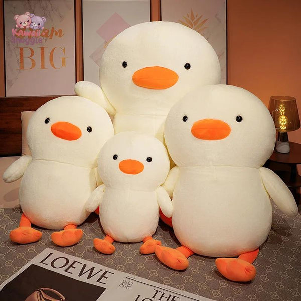 Giant Princess Duck Plushie Soft Sleeping Duck