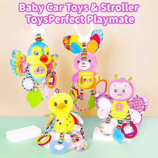 Baby Plush Rattle Toys – Flutter, Quack, and Giggle into Baby's First Joys