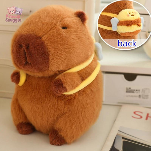 Capybara Back Tortoise Honeybee Oysters – A Whimsical Stack of Friendship