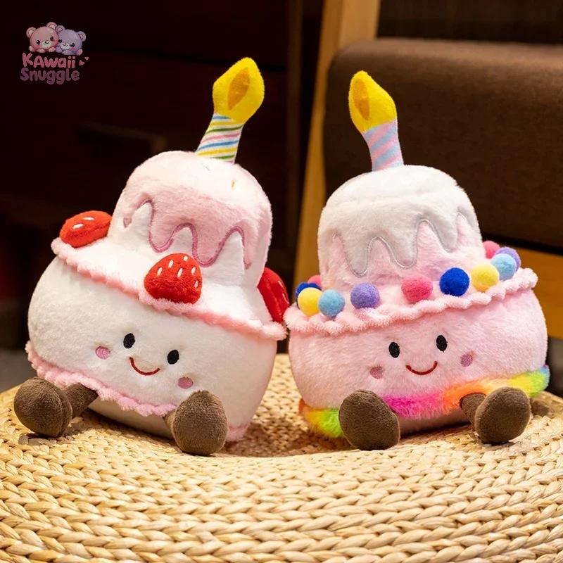 Strawberry Cake Plush – A Sweet Treat You Can Cuddle! Kawaii Snuggle