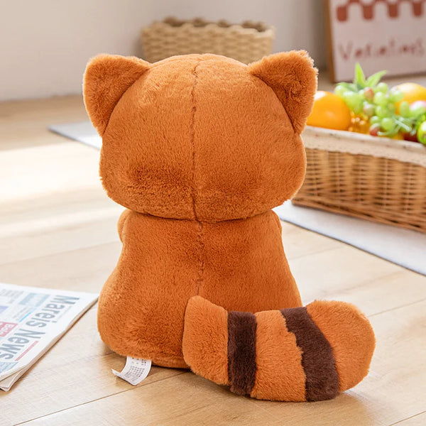 35CM Kawaii Plush Raccoon Plush Toys Lovely raccoon Pillow Stuffed Soft Animal Cushion Nice Birthday Christmas Gift for Girl