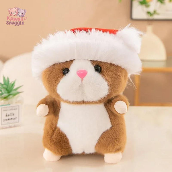 Cute Hamster Wear Hat Plush Toys