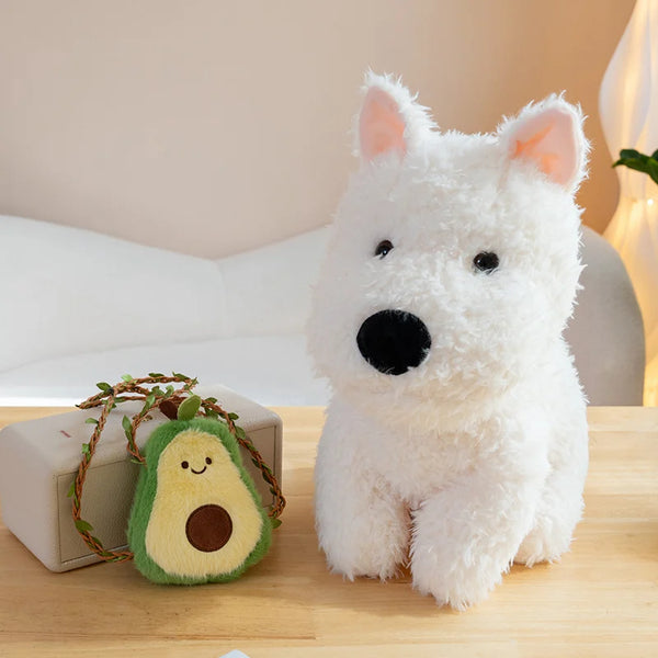 Creative West Highland White Terrier Plush Anime Dog Toys