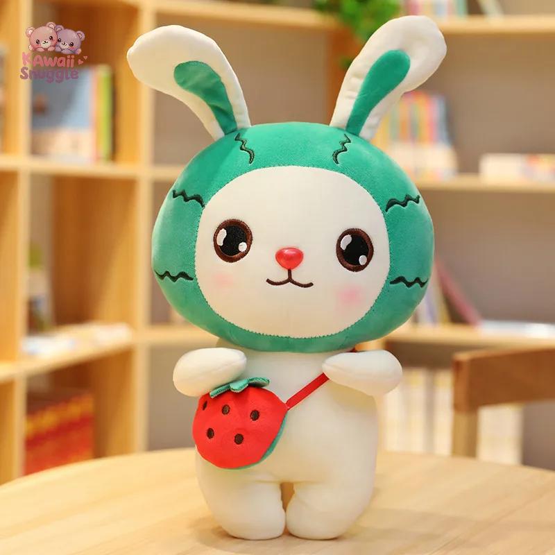 Cute Fruit Rabbit Plush Toys - Soft & Huggable Bunny Dolls