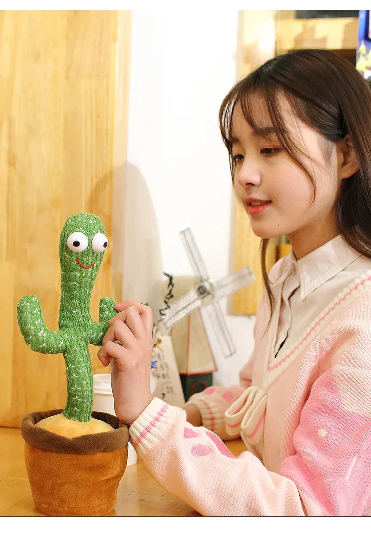 New Dancing Cactus Plush Electric Musical Toy