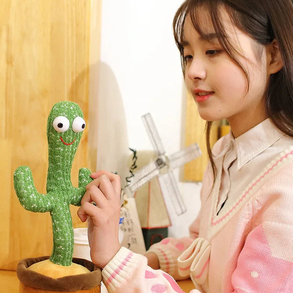 New Dancing Cactus Plush Electric Musical Toy