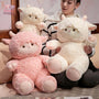 Squishy White Lamb Plush Toys - Huggable Farm Animal
