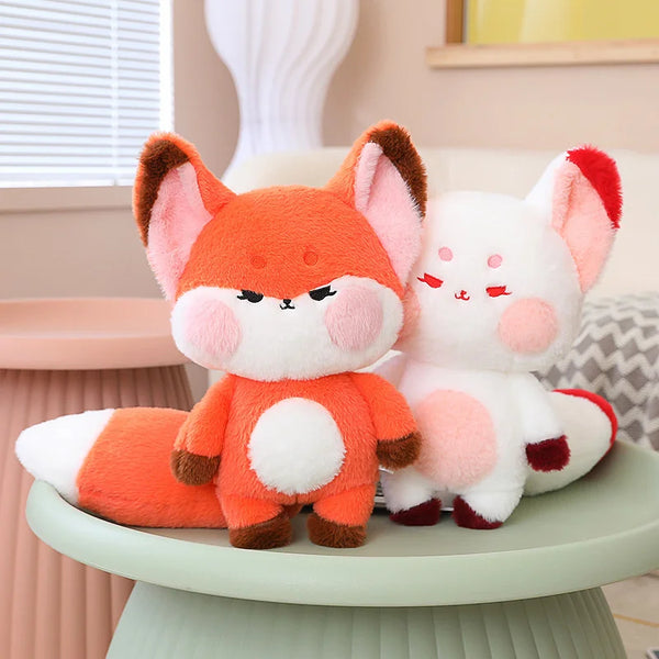 Big Tail Fox Plush Doll – Kawaii Dudu Fox Pillow for Girls and Gifts