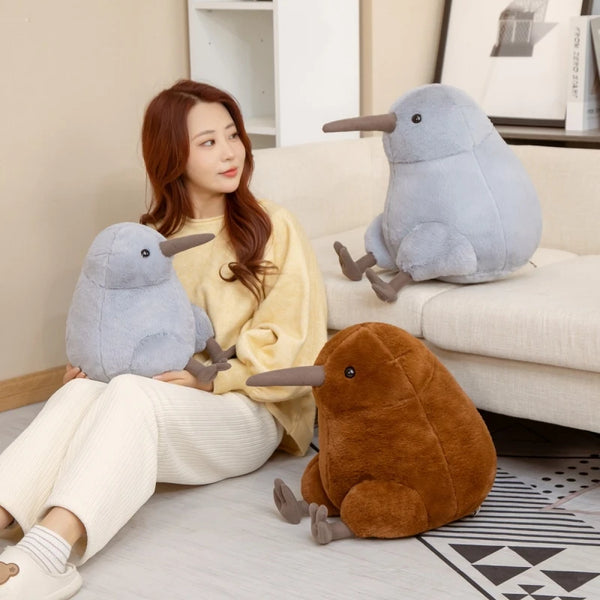 1pc 30/40cm Cute Lifelike Kiwi Bird Plush Toy Soft Pillow New Zealand Stuffed Plush Animals Kids Toy Gift Children Boy Birthday