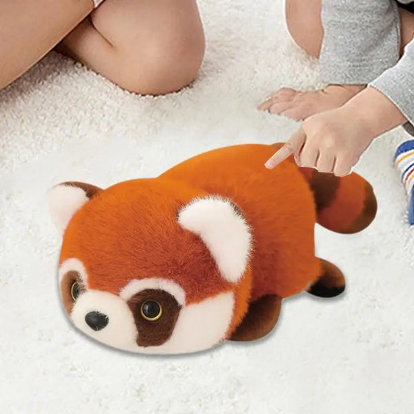 Double Sided Plush Cute Panda – Reversible Red Panda Stuffed Animal for Kids & Home Decor