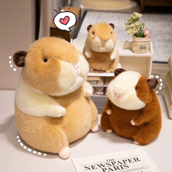 25/30/40CM Cute Real life Guinea Pig Plush Toy Doll Kawaii Piggy Stuffed Toys Simulation Animal Pillow Lovely Xmas Gift