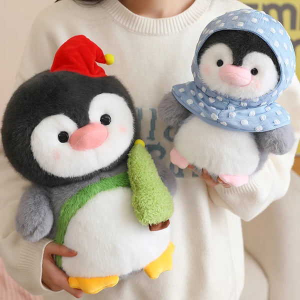 Adorable Cartoon Penguin Plush Pillow – Cute Penguin Doll for Kids