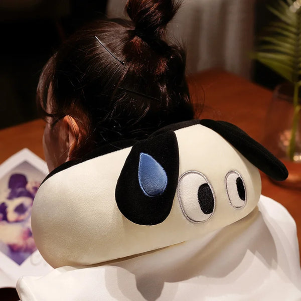 Big Eyes Caterpillar U-Shape Plush Neck Pillow
