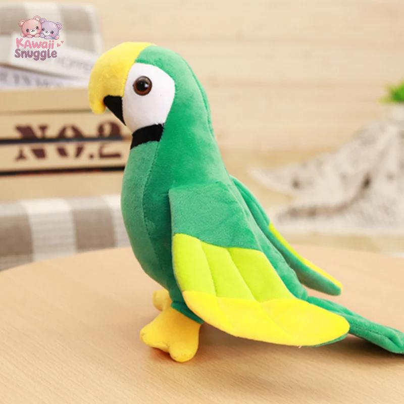 Lifelike Rio Macaw Parrot Plush Toy Kawaii Snuggle