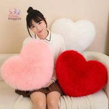 Long Plush Heart Stuffed Pillow: A Loveable Gift for Any Occasion Kawaii Snuggle