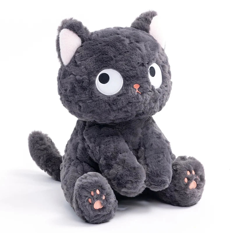 Lovely Plush Black Cat Dolls Cute Toy Stuffed Soft Cat Pillow