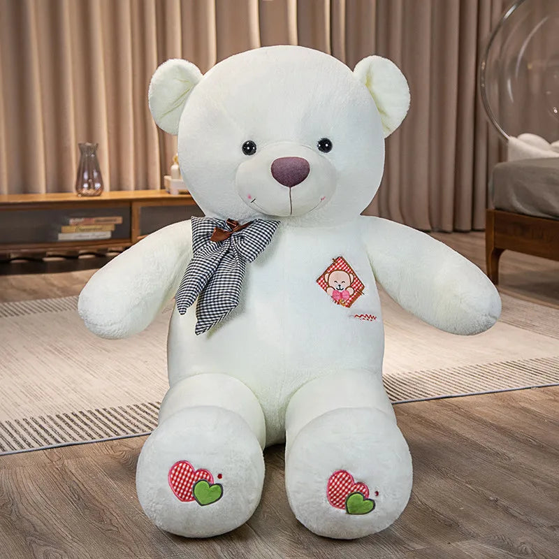 60-80cm Kawaii Star Moon Teddy Bear Plush Toy Giant Stuffed Animals Birthday Valentines Day Gift Soft Pillow Dolls Grilfriend