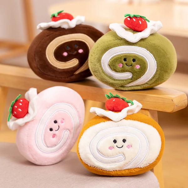 Simulation Colorful Cake Plush Pillow Toys Cushion