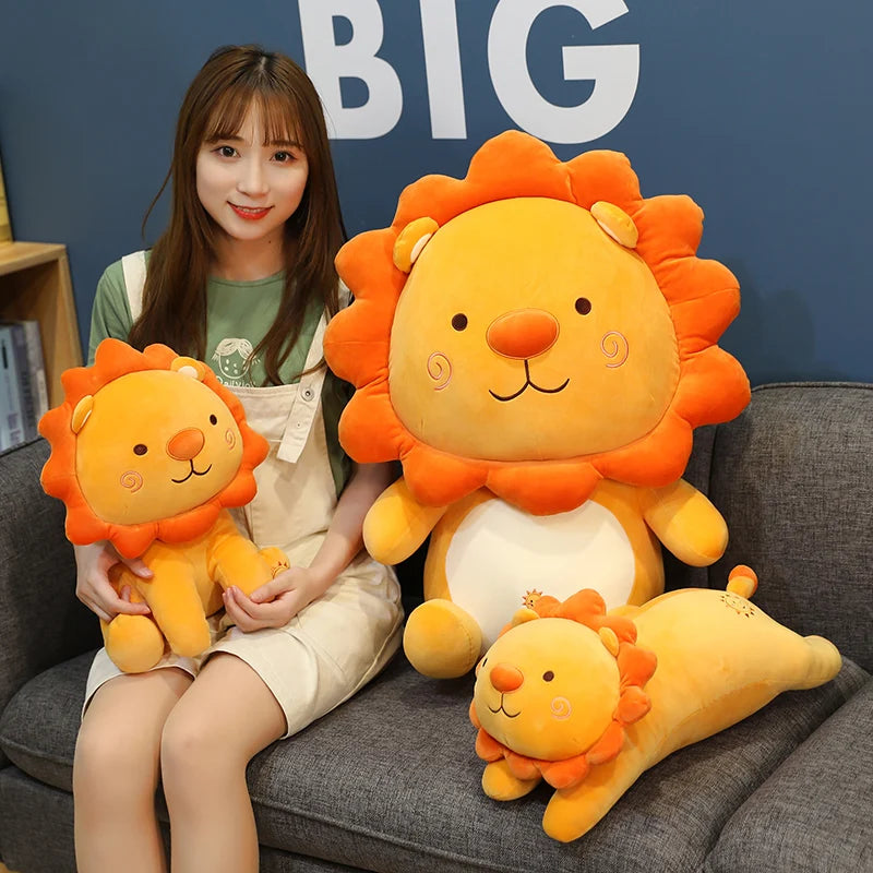 Giant Plush Leo Lion – The Softest King of the Jungle