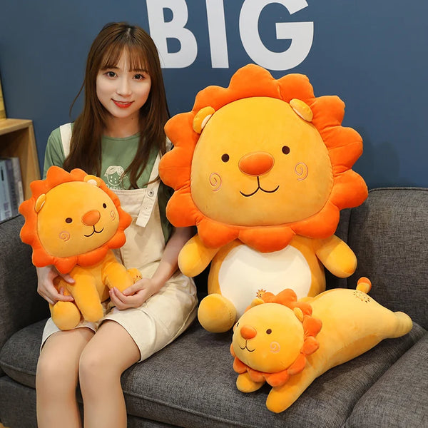 Giant Plush Leo Lion – The Softest King of the Jungle
