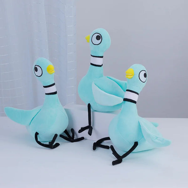 Mo Willems Blue Pigeon Plush Toy – A Feathery Friend with a Cozy Touch