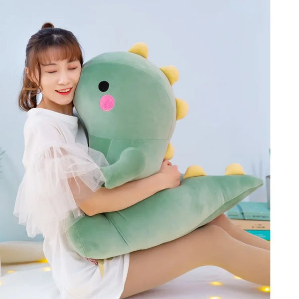 Baby Hug Doll Kawaii Dinosaur Plush Doll Cartoon Stuffed Animal Dino Toy